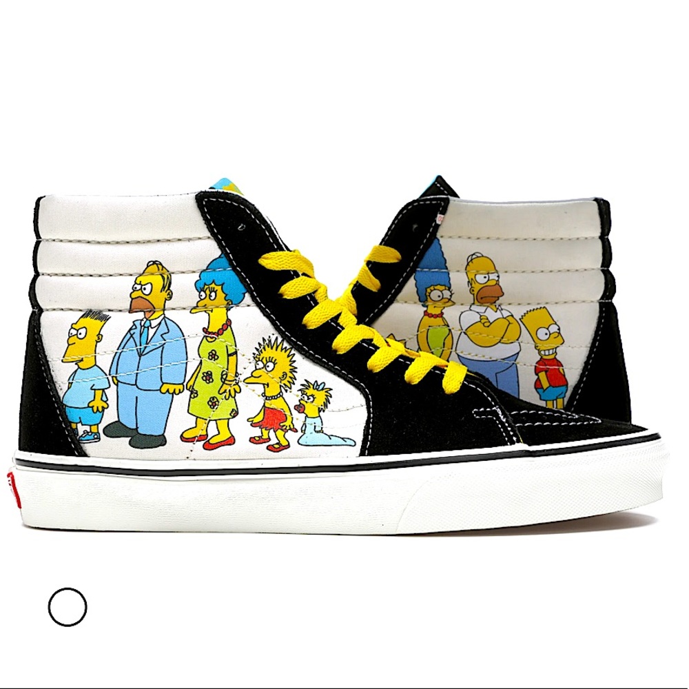 Simpson family picture shoes